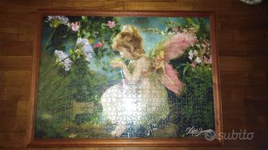 Quadro "Spirito del bosco" - composizione puzzle
