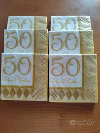 Tovaglioli di carta per anniversari
