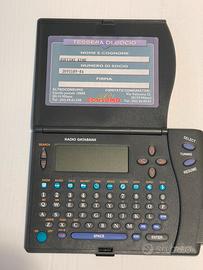 Organizer elettronico vintage Radio Databank 9810