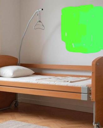 letto elettrico per anziani o disabili usato 