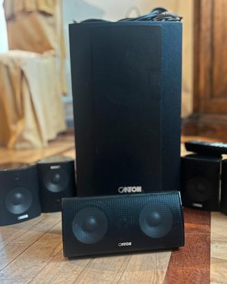CANTON home theater subwoofer & 5 speaker