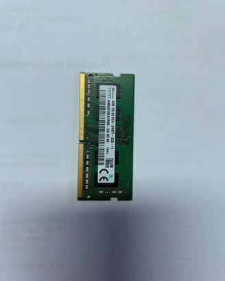 RAM notebook SK hynix 4GB DDR4 2400MHz SODIMM