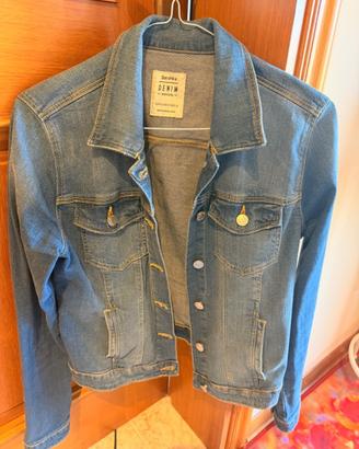 Giacca in jeans Bershka blu M nuovo