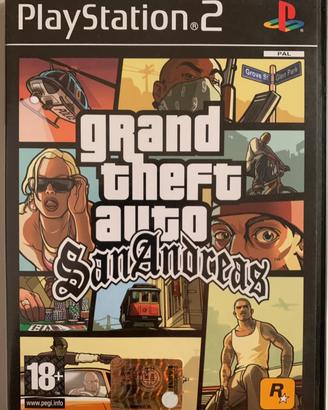 GTA SANT’ANDREAS PS2 ITA PAL