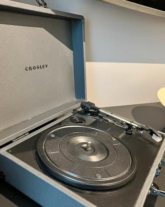 Giradischi Crosley Deluxe Grigio scuro, mai usato