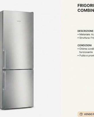 Frigo combinato Siemens