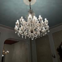 lampadario vetro