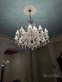 lampadario vetro