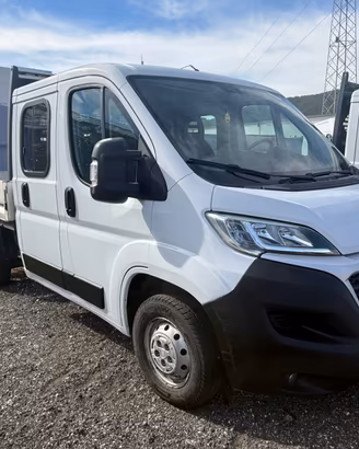 Fiat Ducato 7 Posti Doppia Cabina Cassone Fisso