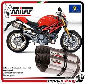 TERMINALI SCARICO MIVV DUCATI MONSTER 796