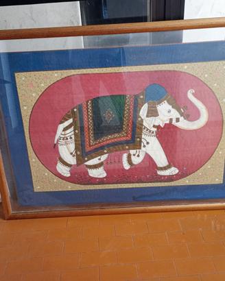 Quadro con elefante