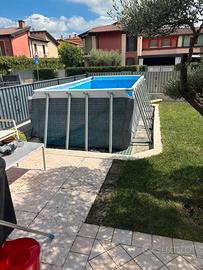 Piscina fuori terra 488x244