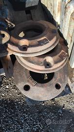 Kit 4 zavorre 25 kg fiat 300