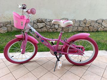 bicicletta da bambina raggio 16