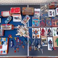 robot vintage micronauti daitarn transformer model