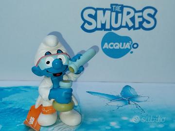 Puffi Puffo BASF  Variante etichetta Arancione Pej