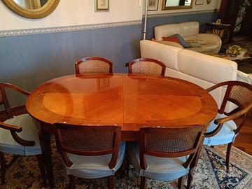 Tavolo con sedie Annibale Colombo