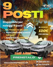 NOLEGGIO FURGONE 9 POSTI