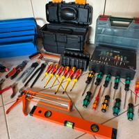 Lotto attrezzi da lavoro fai da te utensili nuovi