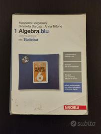 Algebra.blu con statistica. Vol. 1