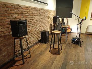 Impianto audio TOA MX-106 & COPPIA DIFFUSORI RS-20