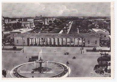 Cartolina di Foggia - Panorama Villa Comunale