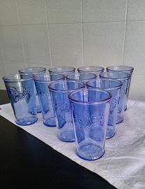 Bicchieri Derby Blue Vintage - set da 11