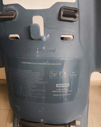 seggiolino bici decathlon 