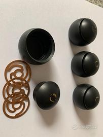 Piedini antivibrazioni HI-FI G-Flex M1 neri