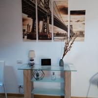 Tavolino consolle vetro