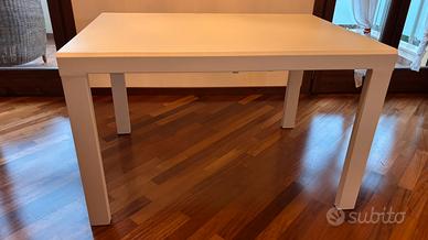 tavolo bianco  120x80 allungabile 240