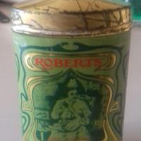 Roberts borotalco confezione in latta anni 70