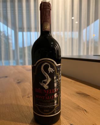 Brunello di montalcino Soldera 1980 Case Basse