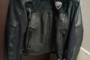 GIACCA MOTO IN PELLE DUCATI BY DAINESE DONNA