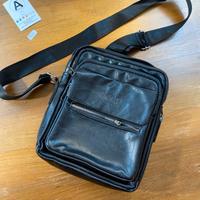 Borsa a tracollo uomo Jeep in pelle