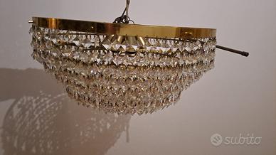 Lampadario in cristallo Swarovski