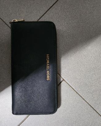 Michael Kors Continental Zip-Around Wallet – Pelle