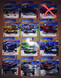 lotto Hotwheels American cars