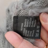 pelliccia Regina Schrecker poncho nuovo