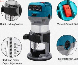 KATSU Rifilatore Fresatrice Verticale per Legno El