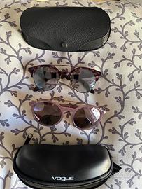 Occhiali da donna Vogue e Carrera