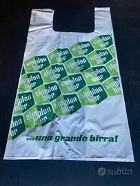 sacchetto pubblicitario Simplon Bier anni 70