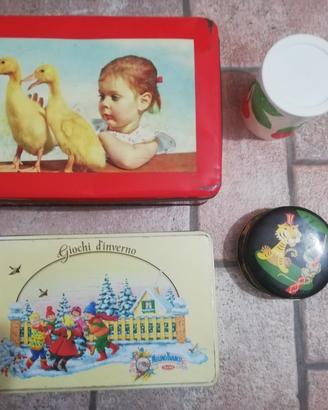 Scatole di latta da collezione 