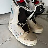Scarponi snowboard donna decathlon