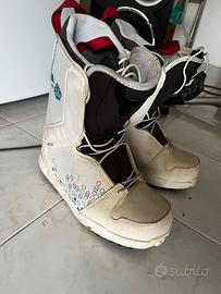 Scarponi snowboard donna decathlon