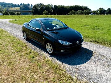Peugeot 206 cabrio intera radiata no motore cambio
