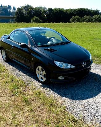 Peugeot 206 cabrio intera radiata no motore cambio