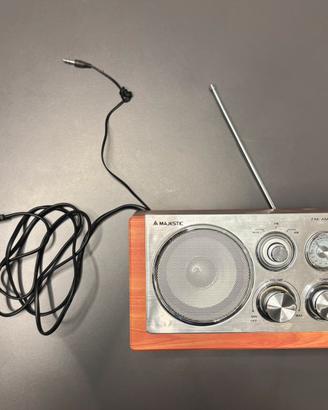 Radio  vintage analogica Majestic WR168AX