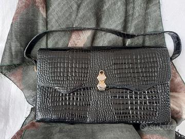 Borsa vintage in vera pelle di Cocco