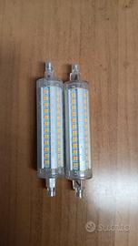 Set N2 lampadine Led R7S Wiva 10W 3000K luce calda